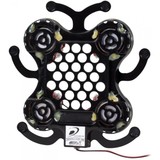Dayton Audio DAEX25X4-4 Bullfrog Vented Disc Spider 25 mm x 4 Exciter 320 mm Cable and Connectors 40W 4 Ohm