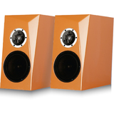 ARA-ORHGL Pair of SB Acoustics Speaker Cabinet Orange High Gloss