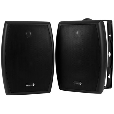 IO655B 6-1/2" 2-Way Indoor/Outdoor Speaker Pair Black