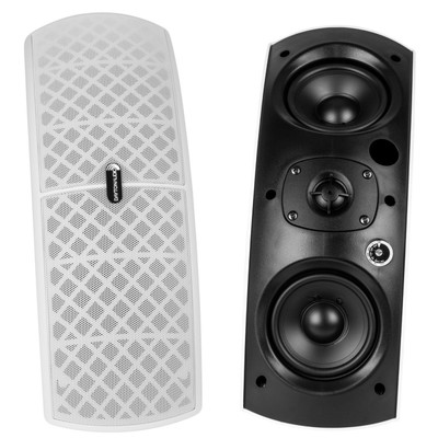 QS204W-4 70V Quadrant Indoor/Outdoor Speaker Pair
