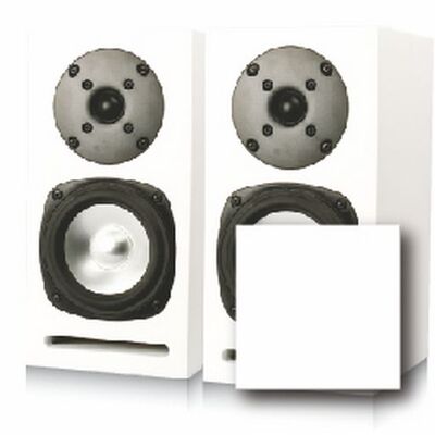 SB Acoustics MICRO Speaker Kit - SATIN WHITE