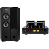 160BT-T652 - 160W TUBE AMP & 2 WAY TOWER SPEAKER BUNDLE