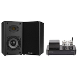 24BT-B452AIR - 24W TUBE AMP & 2 WAY AMT BOOKSHELF SPEAKER BUNDLE