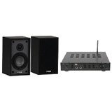41BT-B40BK - 40W CLASS-AB AMP & 4" 2 WAY BOOKSHELF SPEAKER BUNDLE