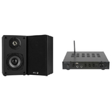 41BT-B452 - 40W CLASS-AB AMP & 2-WAY BOOKSHELF SPEAKER BUNDLE