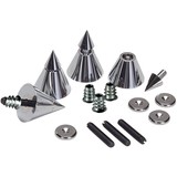 DSS4-CH Chrome Speaker Spike Set 4 Pcs.