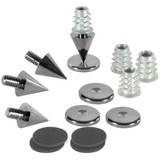 DSS2-BC Black Chrome Spike Set 4 Pcs.