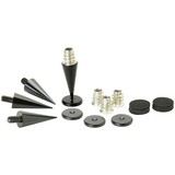 DSS3-BK Black Spike Set 4 Pcs.