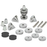 DSS6-BC Black Chrome Spike Set 4 Pcs.