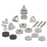 DSS6-SN Satin Nickel Spike Set 4 Pcs.