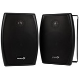 IO525BT 5-1/4" 2-Way 70V Indoor/Outdoor Speaker Pair Black
