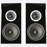 ARA-BKHGL Pair of SB Acoustics Speaker Cabinet Black High Gloss