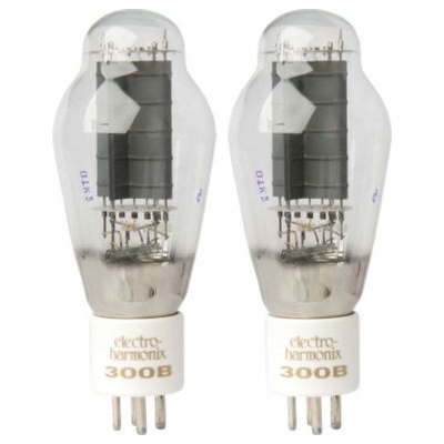 300B-EH-PL - 300B ELECTRO-HARMONIX GOLD-PLATED GRID MATCHED PAIR TUBES