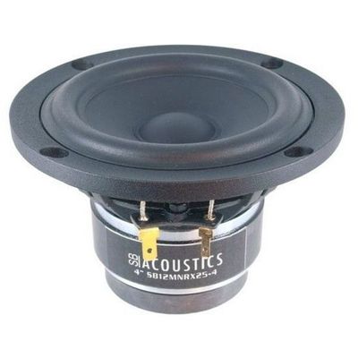 SB12MNRX25-4 - SB ACOUSTICS 4" MIDRANGE - MNRX
