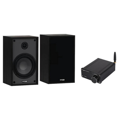 42BT-B65BK - 100W CLASS-D AMP & 6½" 2 WAY BOOKSHELF SPEAKER BUNDLE