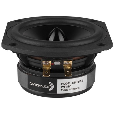 RS125T-8 5" Reference Woofer Truncated Frame 8 Ohm