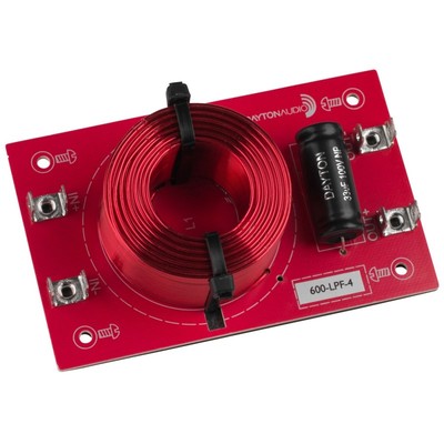600-LPF-4 Low Pass Speaker Crossover 600 Hz 12 dB/Octave