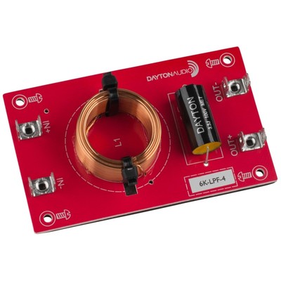 6k-LPF-4 Low Pass Speaker Crossover 6,000 Hz 12 dB/Octave