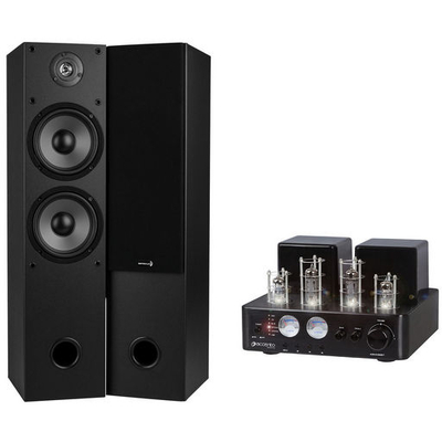 90BT-T652 - 90W TUBE AMP & 2 WAY TOWER SPEAKER BUNDLE